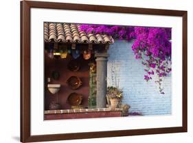 Mexico, San Miguel de Allende, Rooftop in San Miguel de Allende-Hollice Looney-Framed Premium Photographic Print