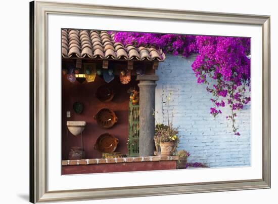 Mexico, San Miguel de Allende, Rooftop in San Miguel de Allende-Hollice Looney-Framed Premium Photographic Print