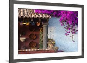 Mexico, San Miguel de Allende, Rooftop in San Miguel de Allende-Hollice Looney-Framed Premium Photographic Print