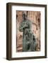 Mexico, San Miguel de Allende. Statue of Fray Juan de San Miguel.-Don Paulson-Framed Photographic Print