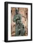 Mexico, San Miguel de Allende. Statue of Fray Juan de San Miguel.-Don Paulson-Framed Photographic Print