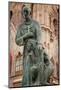 Mexico, San Miguel de Allende. Statue of Fray Juan de San Miguel.-Don Paulson-Mounted Photographic Print