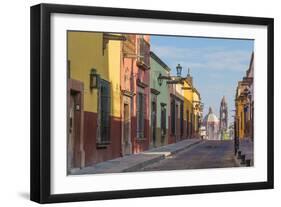 Mexico, San Miguel De Allende. Street Scene-Jaynes Gallery-Framed Photographic Print