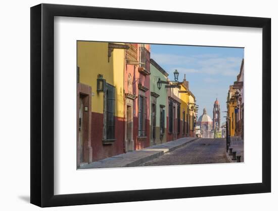 Mexico, San Miguel De Allende. Street Scene-Jaynes Gallery-Framed Photographic Print