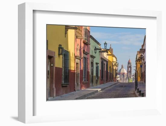 Mexico, San Miguel De Allende. Street Scene-Jaynes Gallery-Framed Photographic Print