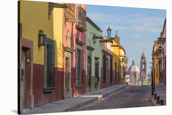 Mexico, San Miguel De Allende. Street Scene-Jaynes Gallery-Stretched Canvas