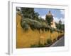 Mexico, San Miguel De Allende. Yellow Wall Outside Church-Jaynes Gallery-Framed Photographic Print