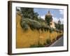 Mexico, San Miguel De Allende. Yellow Wall Outside Church-Jaynes Gallery-Framed Photographic Print