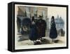 Mexico, Scene of Everyday Life in La Mantilla-null-Framed Stretched Canvas