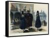Mexico, Scene of Everyday Life in La Mantilla-null-Framed Stretched Canvas