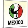 Mexico Soccer-null-Mounted Giclee Print