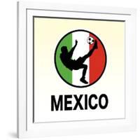 Mexico Soccer-null-Framed Giclee Print