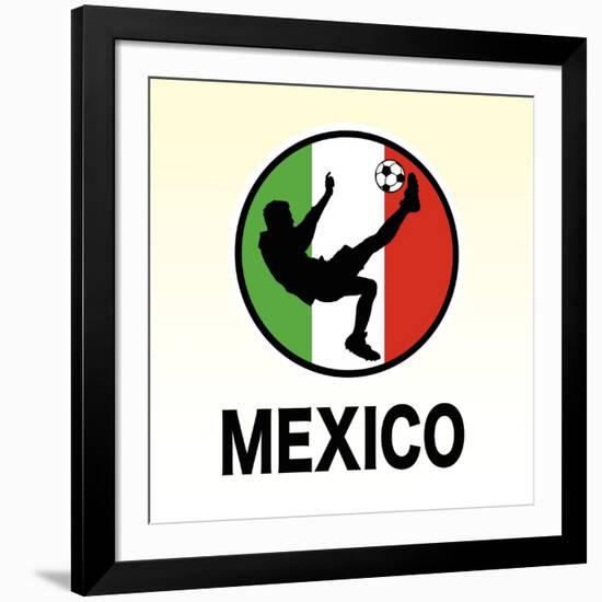 Mexico Soccer-null-Framed Giclee Print