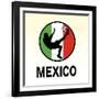 Mexico Soccer-null-Framed Giclee Print