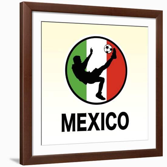 Mexico Soccer-null-Framed Giclee Print