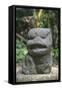 Mexico, Tabasco State, Villahermosa, La Venta Archaeological Site, Olmec Sculpture-null-Framed Stretched Canvas