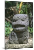 Mexico, Tabasco State, Villahermosa, La Venta Archaeological Site, Olmec Sculpture-null-Mounted Giclee Print