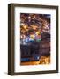 Mexico, the Colorful Homes and Buildings of Guanajuato at Night-Judith Zimmerman-Framed Photographic Print