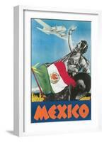 Mexico Travel Poster-null-Framed Art Print