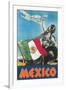 Mexico Travel Poster-null-Framed Art Print
