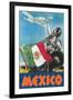 Mexico Travel Poster-null-Framed Art Print