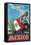 Mexico Travel Poster-null-Framed Stretched Canvas