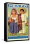 Mexico: Two Peasant Children-null-Framed Stretched Canvas