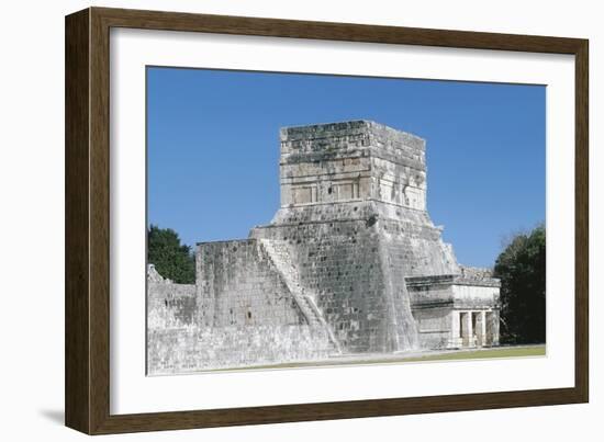 Mexico, Yucatan, Chichen Itza, Mayan Archeological Site, Great Ballcourt-null-Framed Giclee Print