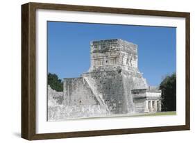 Mexico, Yucatan, Chichen Itza, Mayan Archeological Site, Great Ballcourt-null-Framed Giclee Print