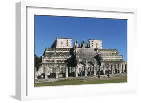 Mexico, Yucatan, Chichen Itza, Temple of Warriors and Group of Thousand Columns-null-Framed Giclee Print