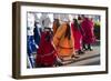 Mexico, Yucatan, Merida, Dancers with Swirling Skirts in Parade-Merrill Images-Framed Photographic Print