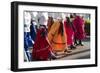 Mexico, Yucatan, Merida, Dancers with Swirling Skirts in Parade-Merrill Images-Framed Photographic Print