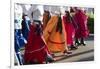 Mexico, Yucatan, Merida, Dancers with Swirling Skirts in Parade-Merrill Images-Framed Photographic Print