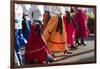 Mexico, Yucatan, Merida, Dancers with Swirling Skirts in Parade-Merrill Images-Framed Photographic Print