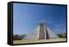 Mexico, Yucatan Peninsula, Yucatan, Chichen Itza, Kukulkan Pyramid-Adam Crowley-Framed Stretched Canvas