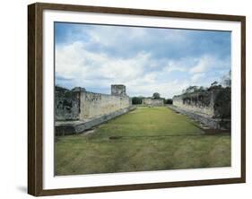 Mexico, Yucatan State, Chichen Itza, Great Ballcourt-null-Framed Giclee Print