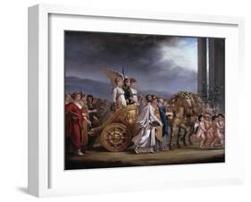 Meyer and Prudhon, Apotheosis of Napoleon Bonaparte, First Consul of the Republic-null-Framed Giclee Print