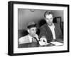 Meyer Lansky Is Booked on Vagrancy Charges at the West 54th Street Police Station in Manhattan-null-Framed Photo