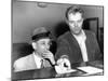 Meyer Lansky Is Booked on Vagrancy Charges at the West 54th Street Police Station in Manhattan-null-Mounted Photo