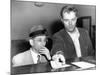 Meyer Lansky Is Booked on Vagrancy Charges at the West 54th Street Police Station in Manhattan-null-Mounted Photo