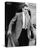 Meyer Lansky Leaves Federal Court Jul 19, 1973 after Pleading Innocent to Income Tax Evasion-null-Stretched Canvas