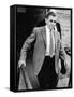 Meyer Lansky Leaves Federal Court Jul 19, 1973 after Pleading Innocent to Income Tax Evasion-null-Framed Stretched Canvas