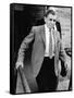 Meyer Lansky Leaves Federal Court Jul 19, 1973 after Pleading Innocent to Income Tax Evasion-null-Framed Stretched Canvas