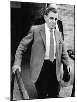 Meyer Lansky Leaves Federal Court Jul 19, 1973 after Pleading Innocent to Income Tax Evasion-null-Mounted Photo