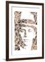 Meyer Lansky-Cristian Mielu-Framed Art Print