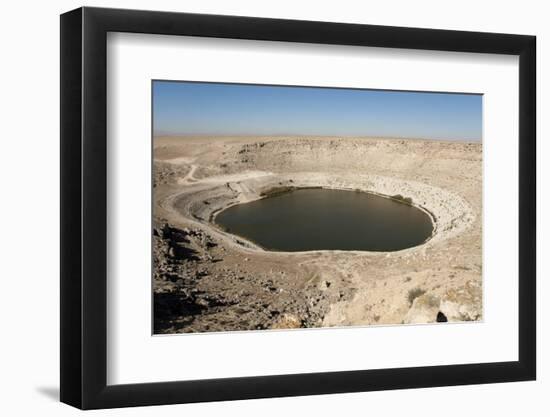 Meyil Obruk, 640M Wide Sinkhole Lake, Esentepe-Tony Waltham-Framed Photographic Print