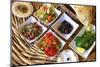 Meze Dishes, North Cyprus, Cyprus, Europe-Neil Farrin-Mounted Photographic Print