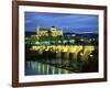 Mezquita (Cathedral) and Puente Romano (Roman Bridge), Cordoba, Andalucia (Andalusia), Spain-Colin Brynn-Framed Photographic Print