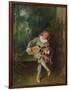 Mezzetin, c.1718-20-Jean Antoine Watteau-Framed Giclee Print