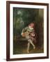 Mezzetin, c.1718-20-Jean Antoine Watteau-Framed Giclee Print